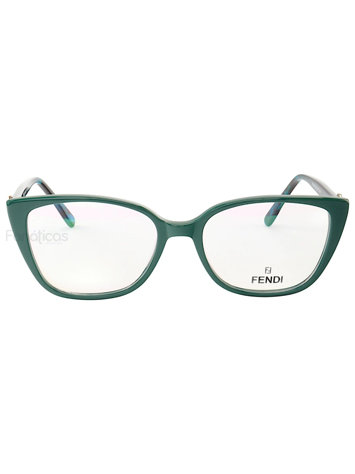 Armação de Óculos Gatinho FF5249 Verde