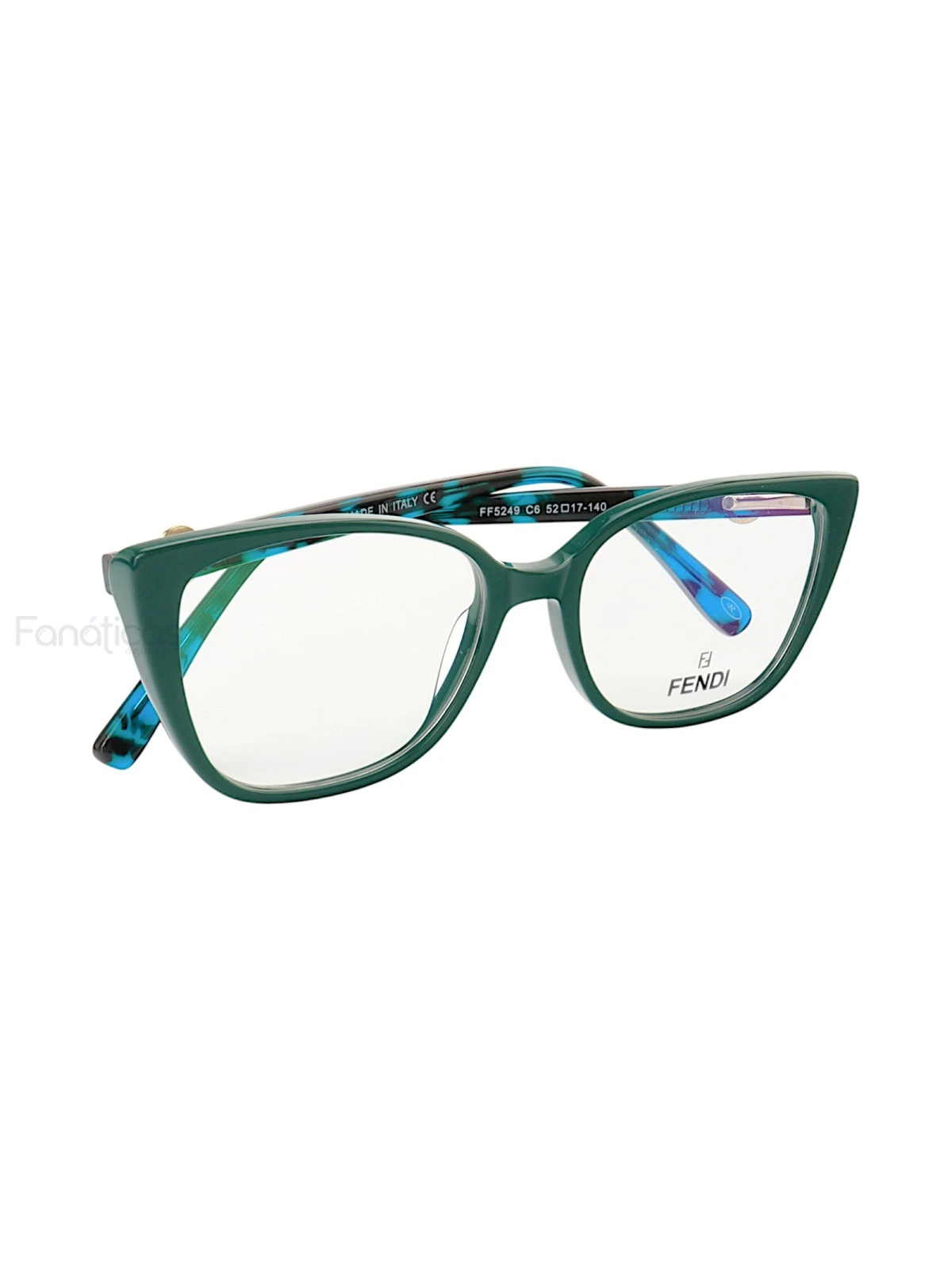 Armação de Óculos Gatinho FF5249 Verde