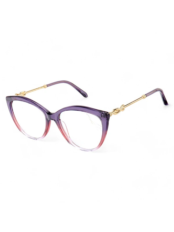 Armação de Óculos Gatinho TF2161 Roxo Degrade