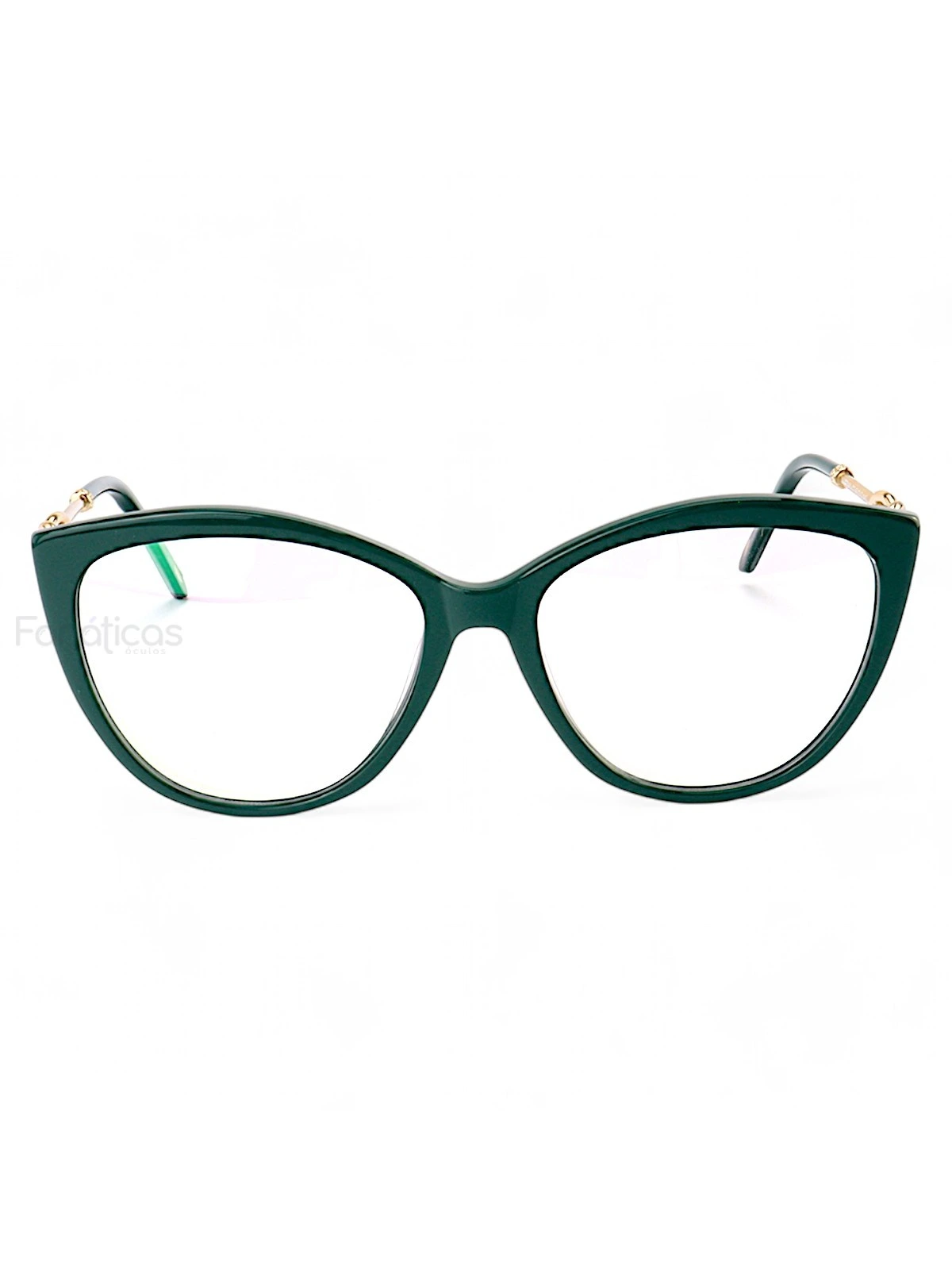 Armação de Óculos Gatinho TF2161 Verde