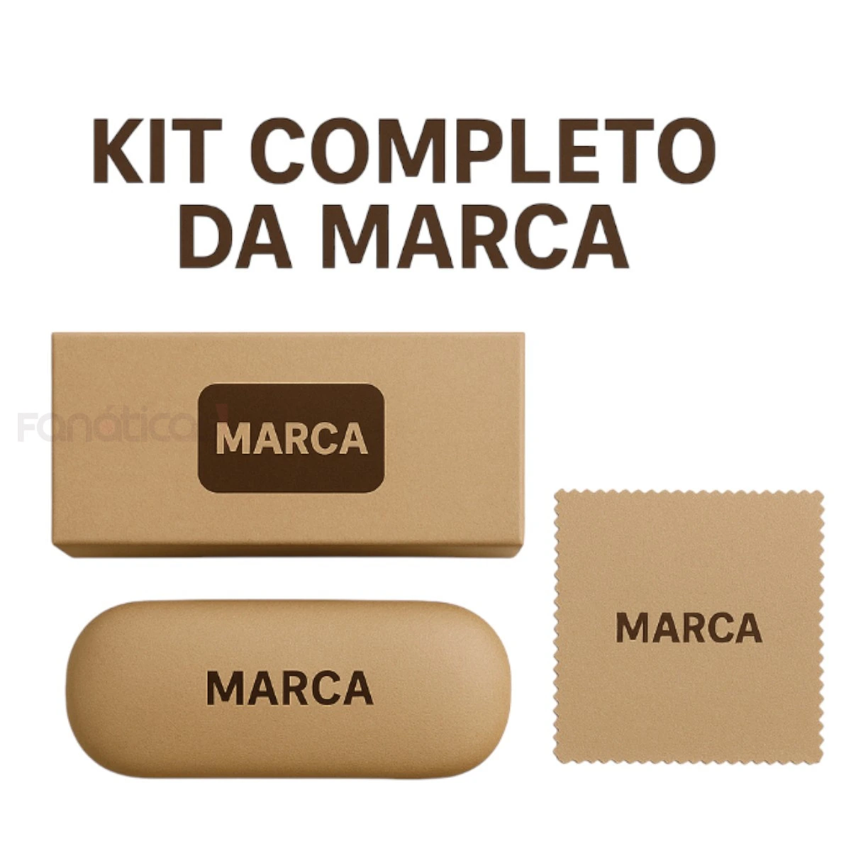 Kit completo de Óculos