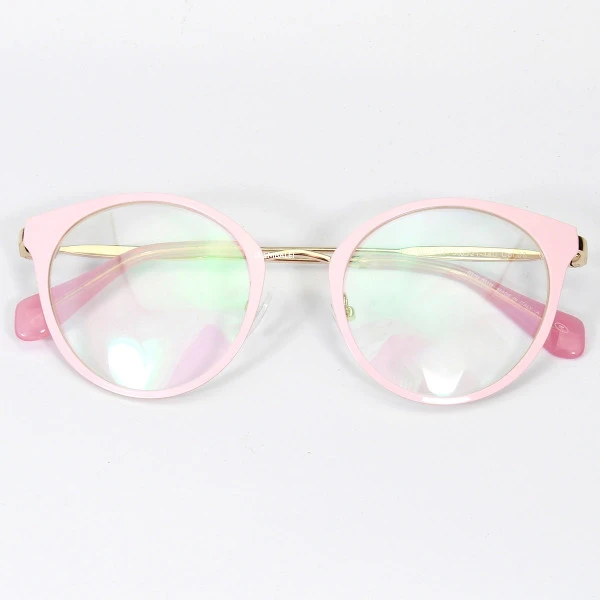 Armação de Óculos Oval 51P - Rosa