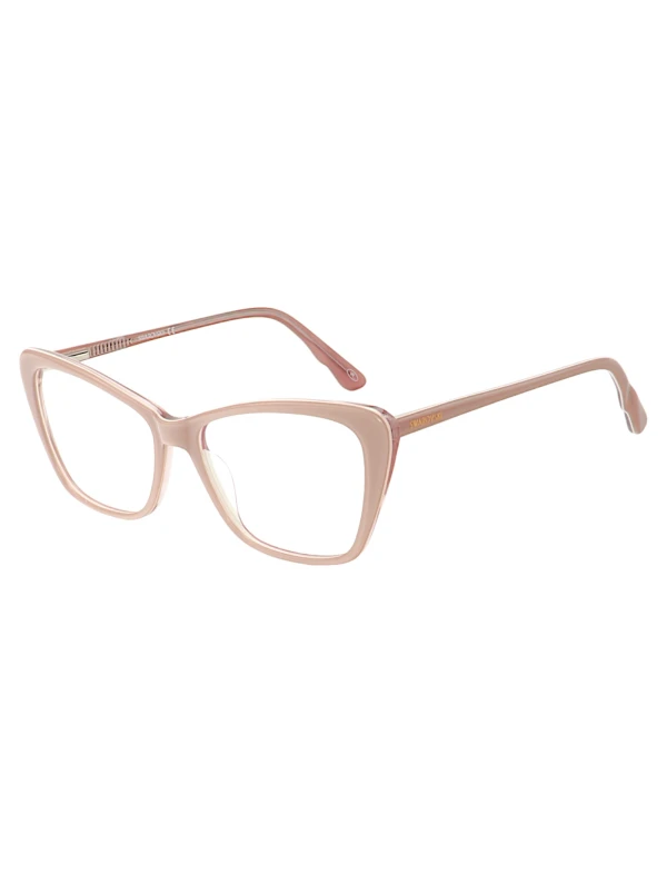 Armação de Óculos Gatinho SK5173 Nude Claro