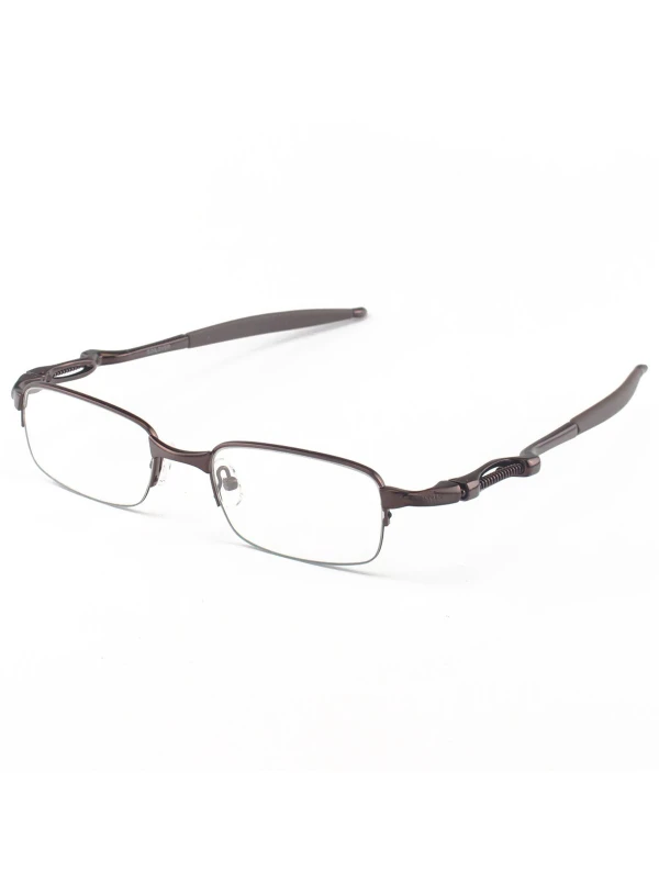 Armação de Óculos Retangular Coilover Molinha OX5043 Marrom