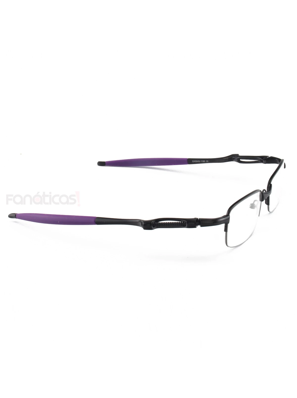 Armacao de Óculos Coilover Molinha OX5043 Preto e Roxo