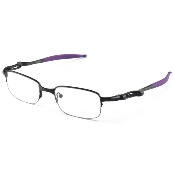 Armacao de Óculos Coilover Molinha OX5043 Preto e Roxo