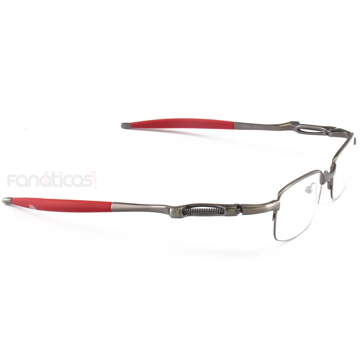 Armacao de Óculos Coilover Molinha OX5043 Grafite e Vermelho