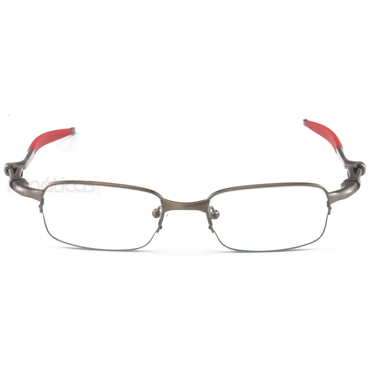 Armacao de Óculos Coilover Molinha OX5043 Grafite e Vermelho