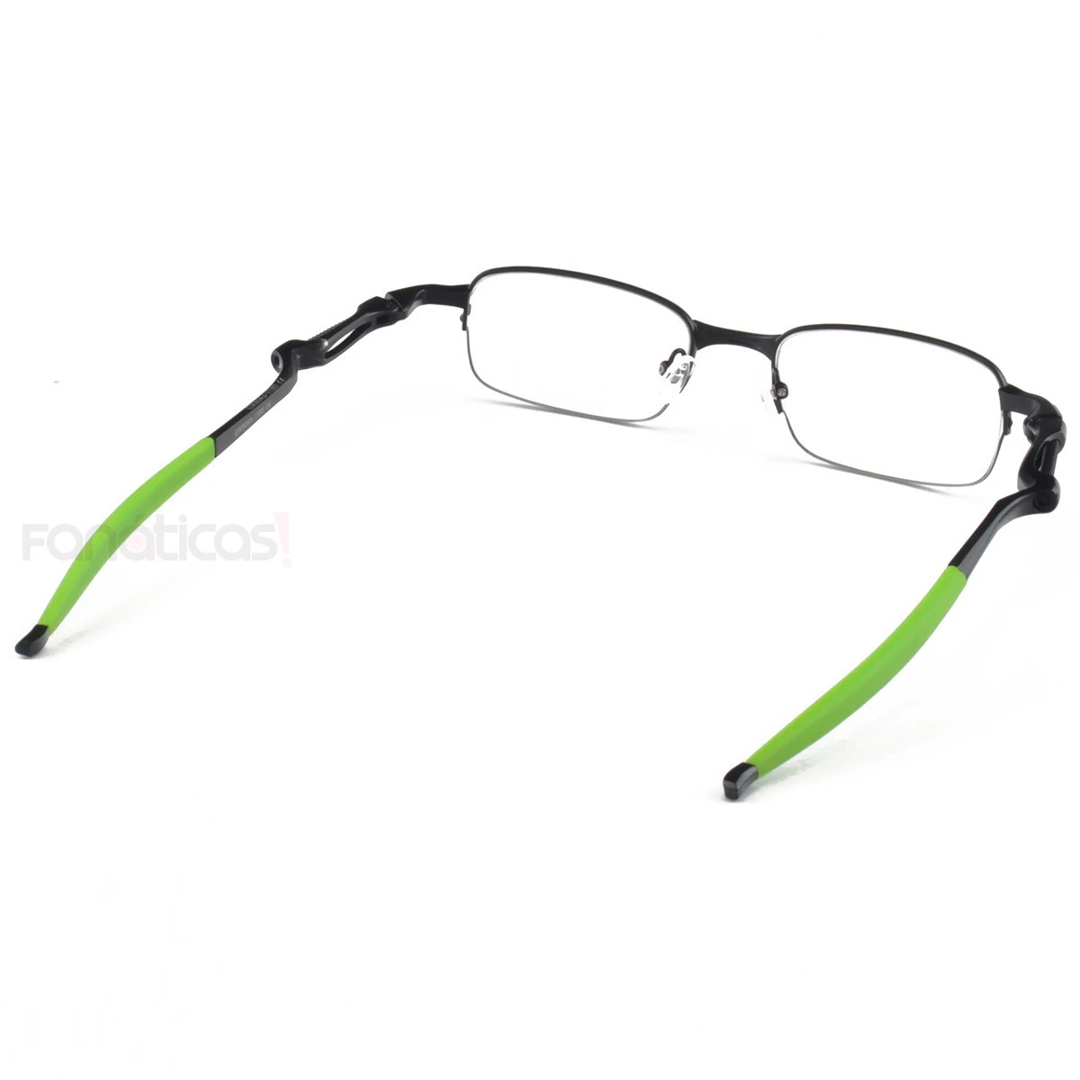 Armação de Óculos Retangular Coilover Molinha OX5043 Preto e Verde