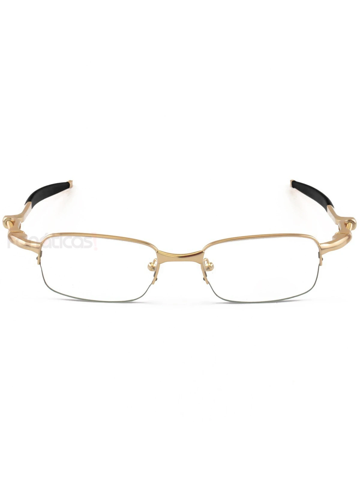 Armação de Óculos Retangular Coilover Molinha OX5043 Dourado