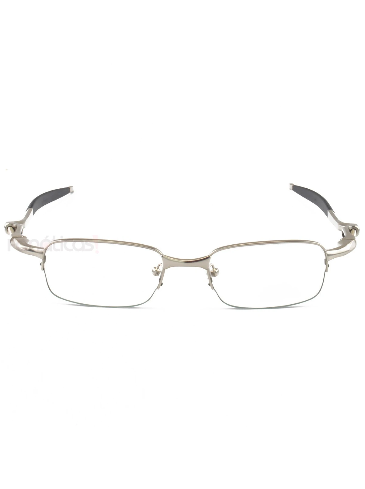 Armação de Óculos Retangular Molinha Coilover OX5043 Prata