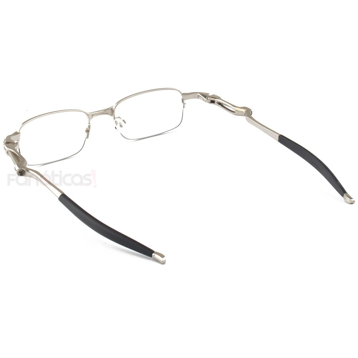 Armação de Óculos Retangular Molinha Coilover OX5043 Prata