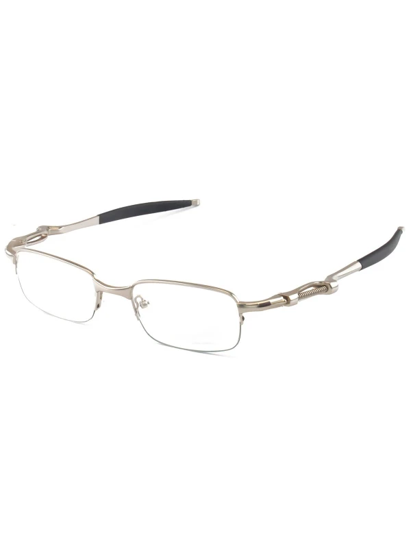 Armação de Óculos Retangular Molinha Coilover OX5043 Prata