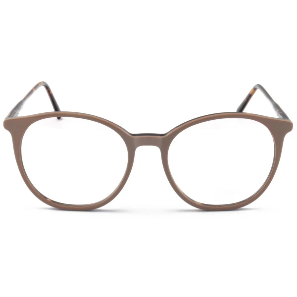 Armação de Óculos Redonda CH58663 Nude