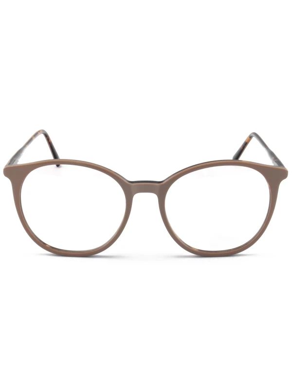 Armação de Óculos Redonda CH58663 Nude