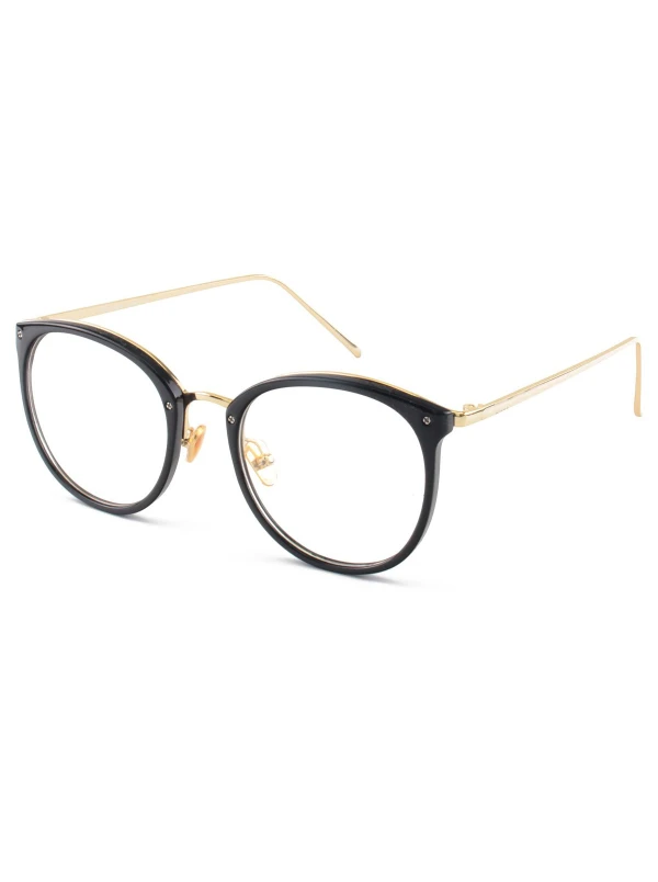 Armação de Óculos Redonda 2334 CD Preto