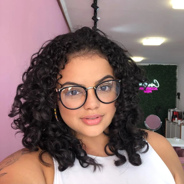 Armação de Óculos Redonda 2334 CD Preto