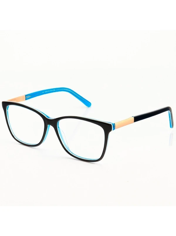 Armação de Óculos Quadrada CH3501 Azul