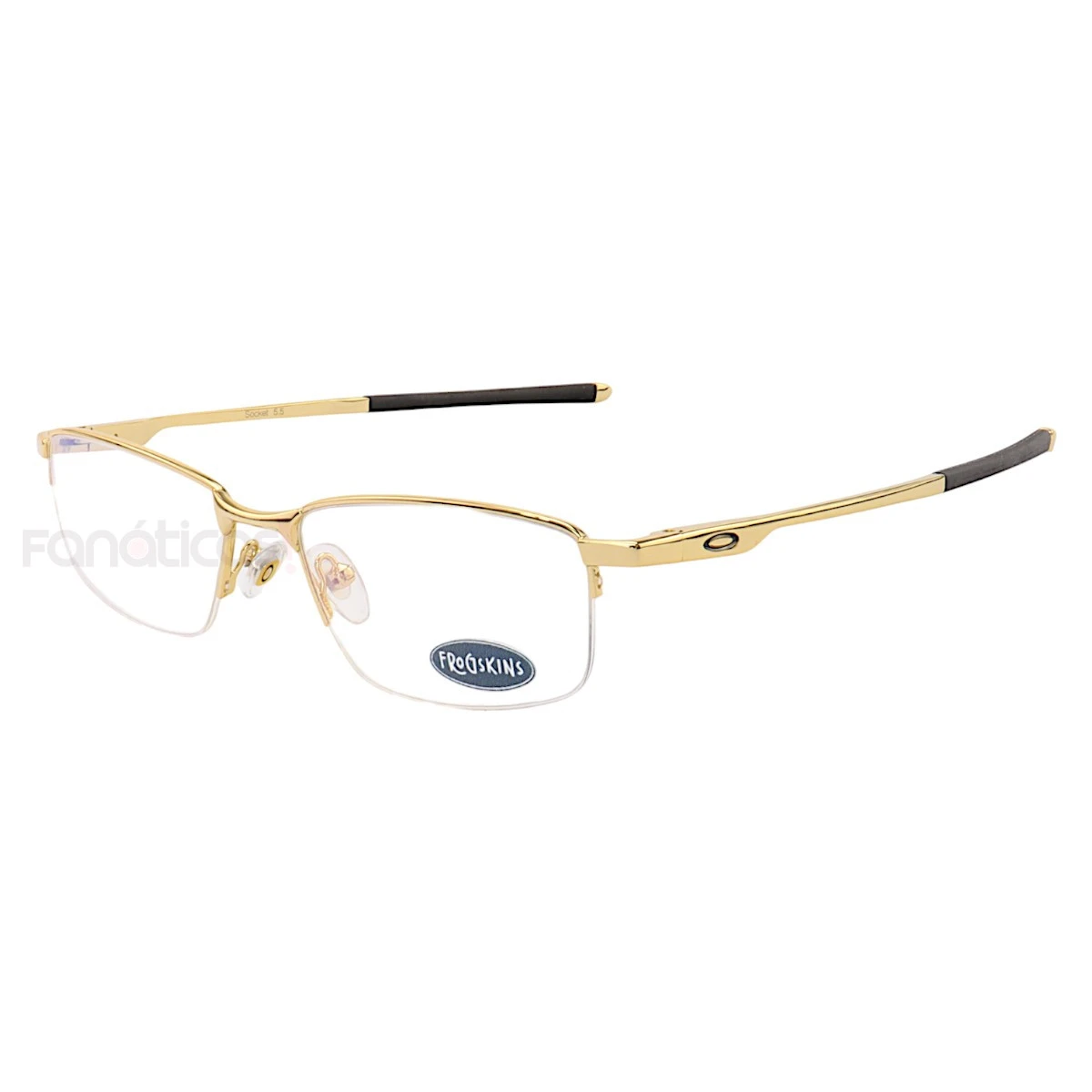 Armação de Óculos Meio Aro Lancer OX3128 Dourado