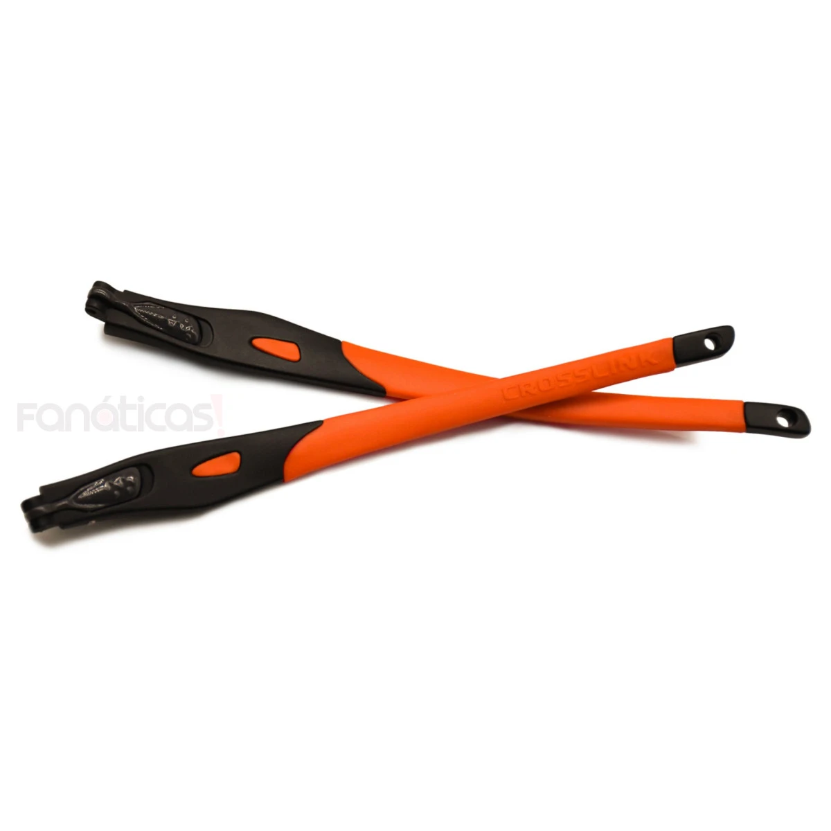 Par de Hastes Crosslink X8037 Preta e Laranja