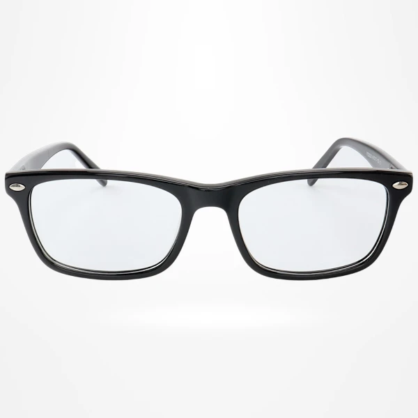 Armação de Óculos Retangular PZ3528 Infantil Preto