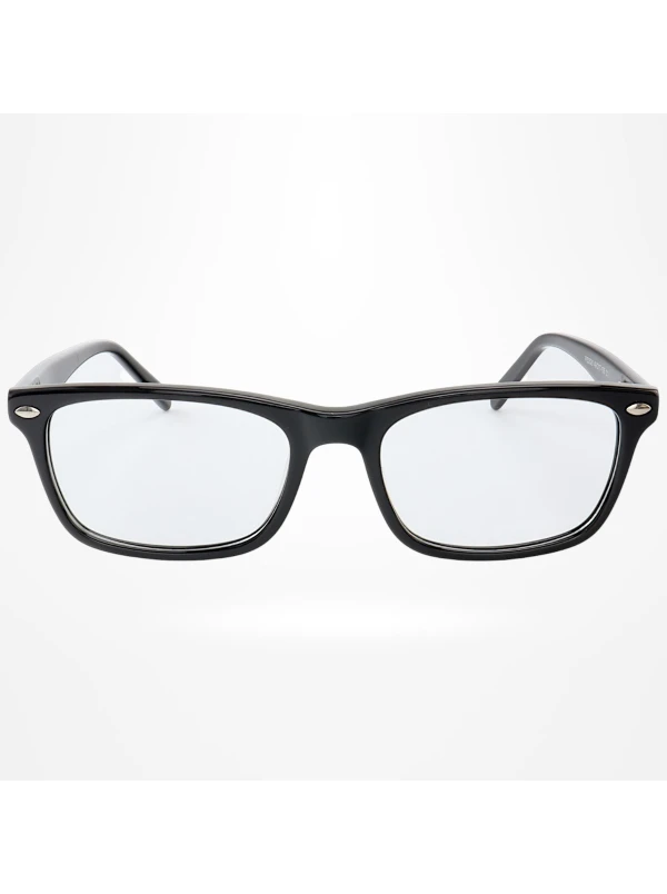 Armação de Óculos Retangular PZ3528 Infantil Preto