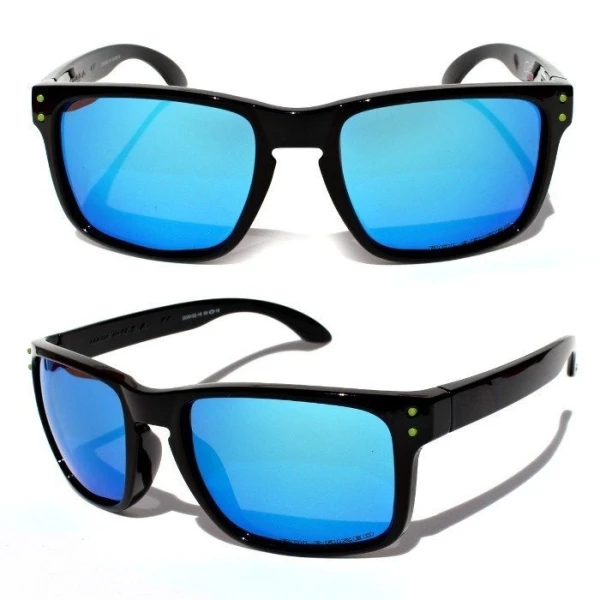 Óculos Holbrook MotoGP RM110 Preto com Lente Azul