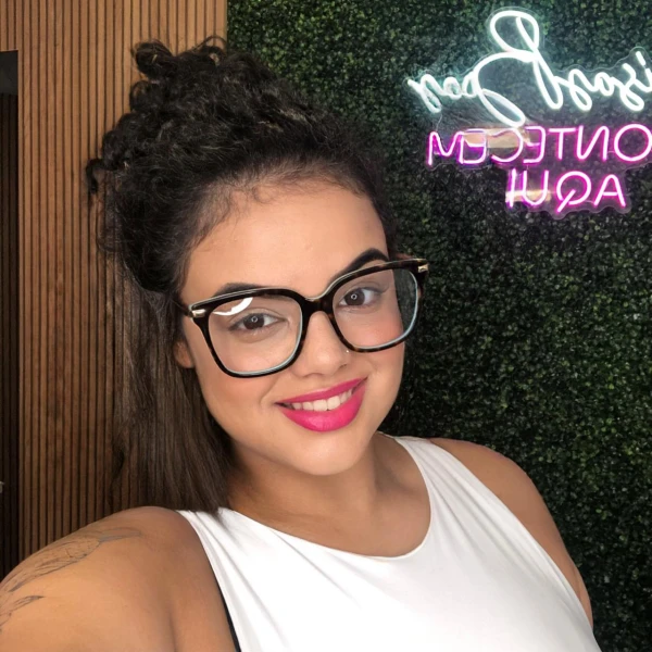 Armação de Óculos Quadrado LQ0175 Tartaruga e Azul