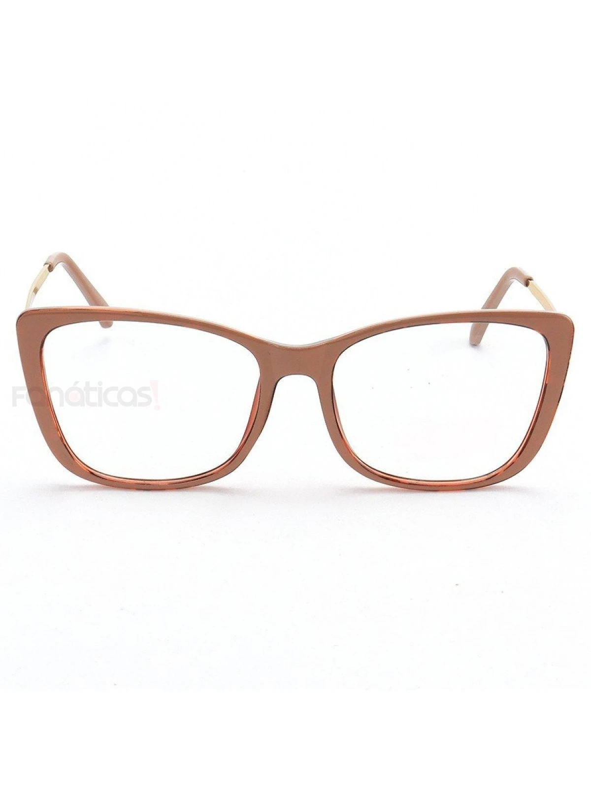 Armação de Óculos Quadrado LQ92357 Nude