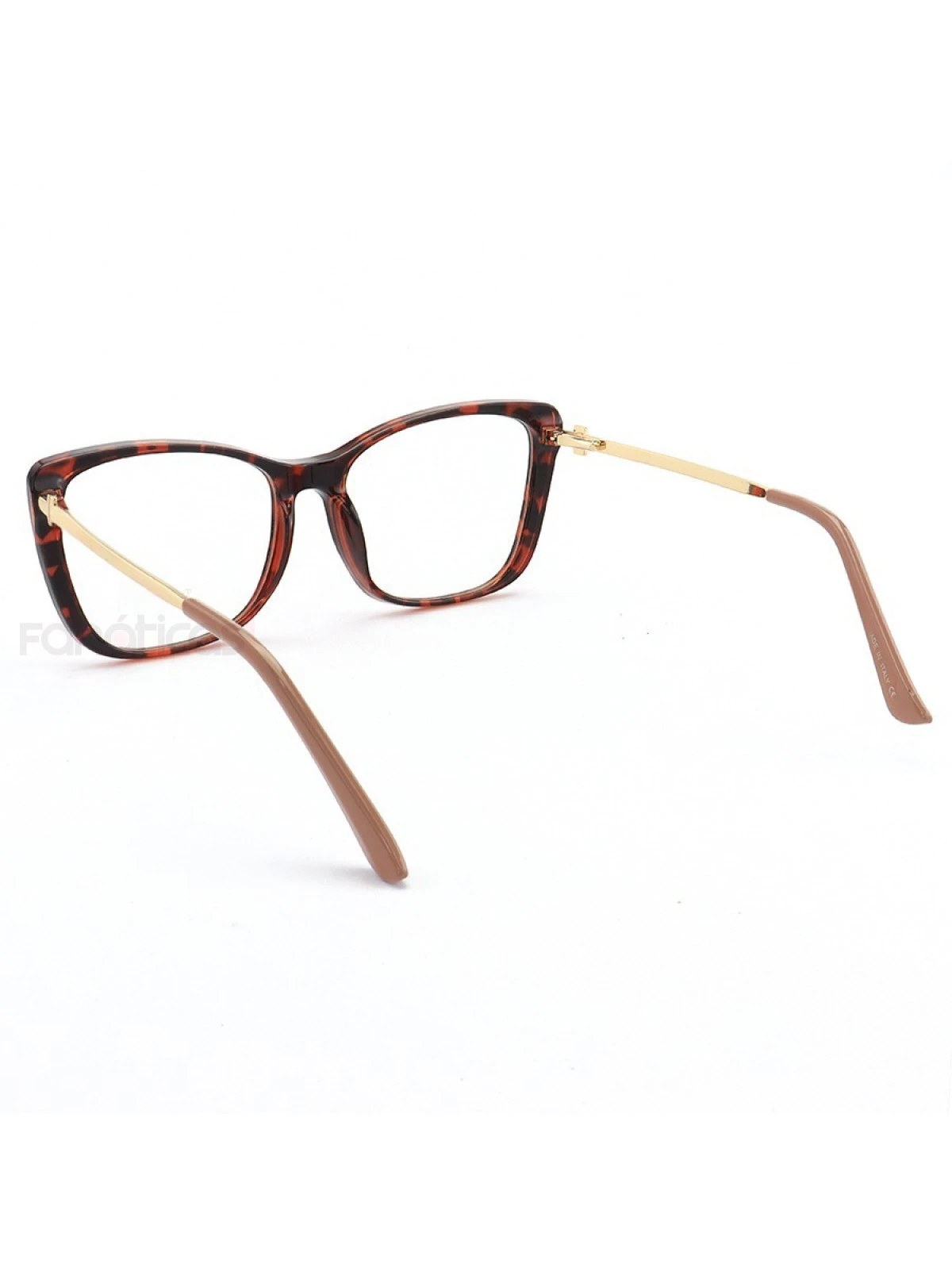 Armação de Óculos Quadrado LQ92357 Nude