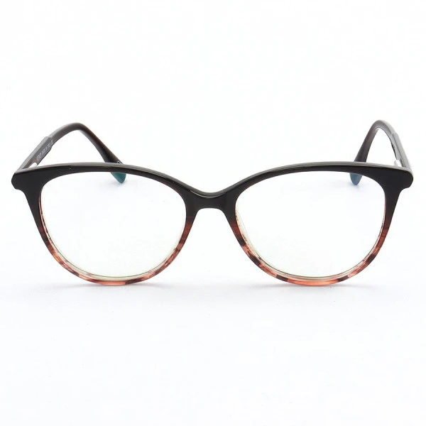 Armação de Óculos Oval FF0465 Preto Degrade