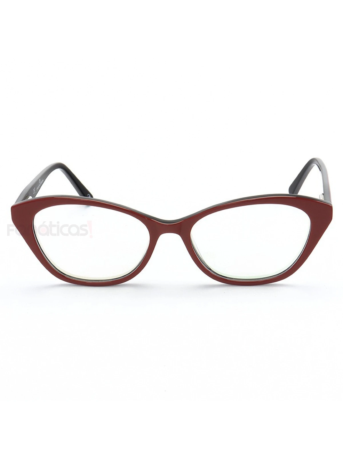 Armação de Óculos Quadrado Vhe4052 Vermelho