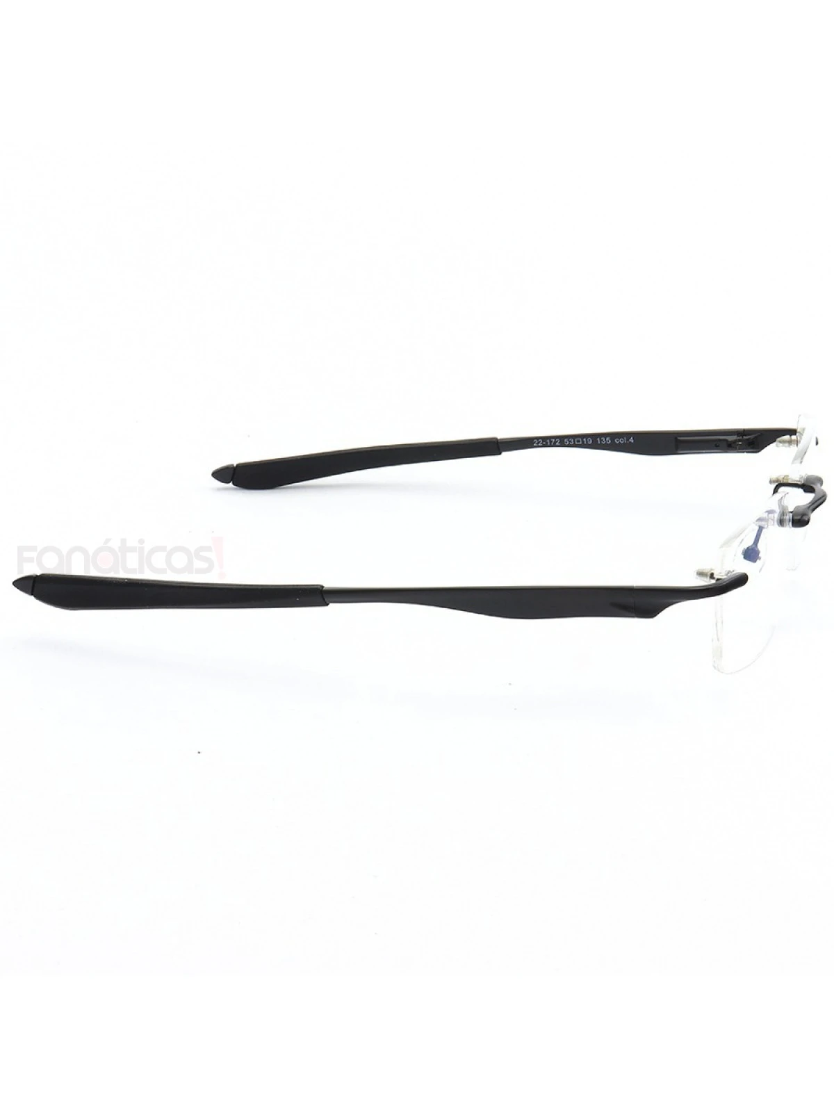 Armação de Óculos Flutuante Sem Aro Wingfold Preto