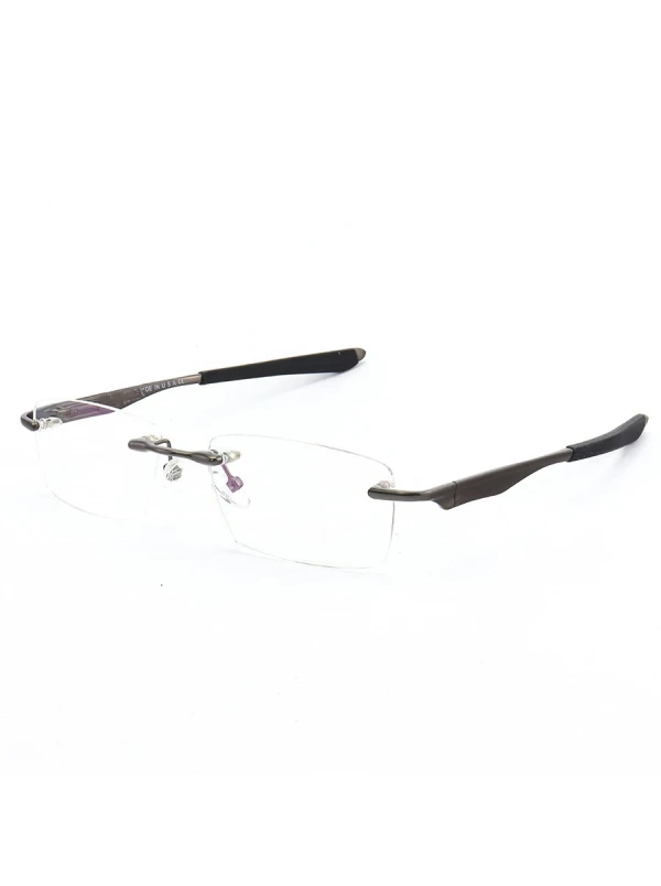 Armação de Óculos Flutuante Sem Aro Wingfold Grafite