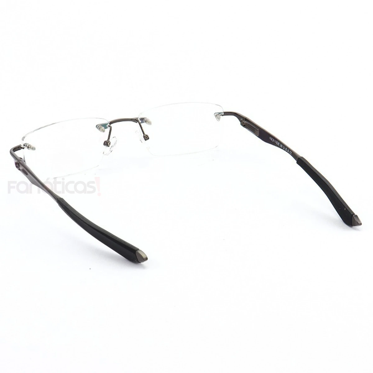 Armação de Óculos Flutuante Sem Aro Wingfold Grafite