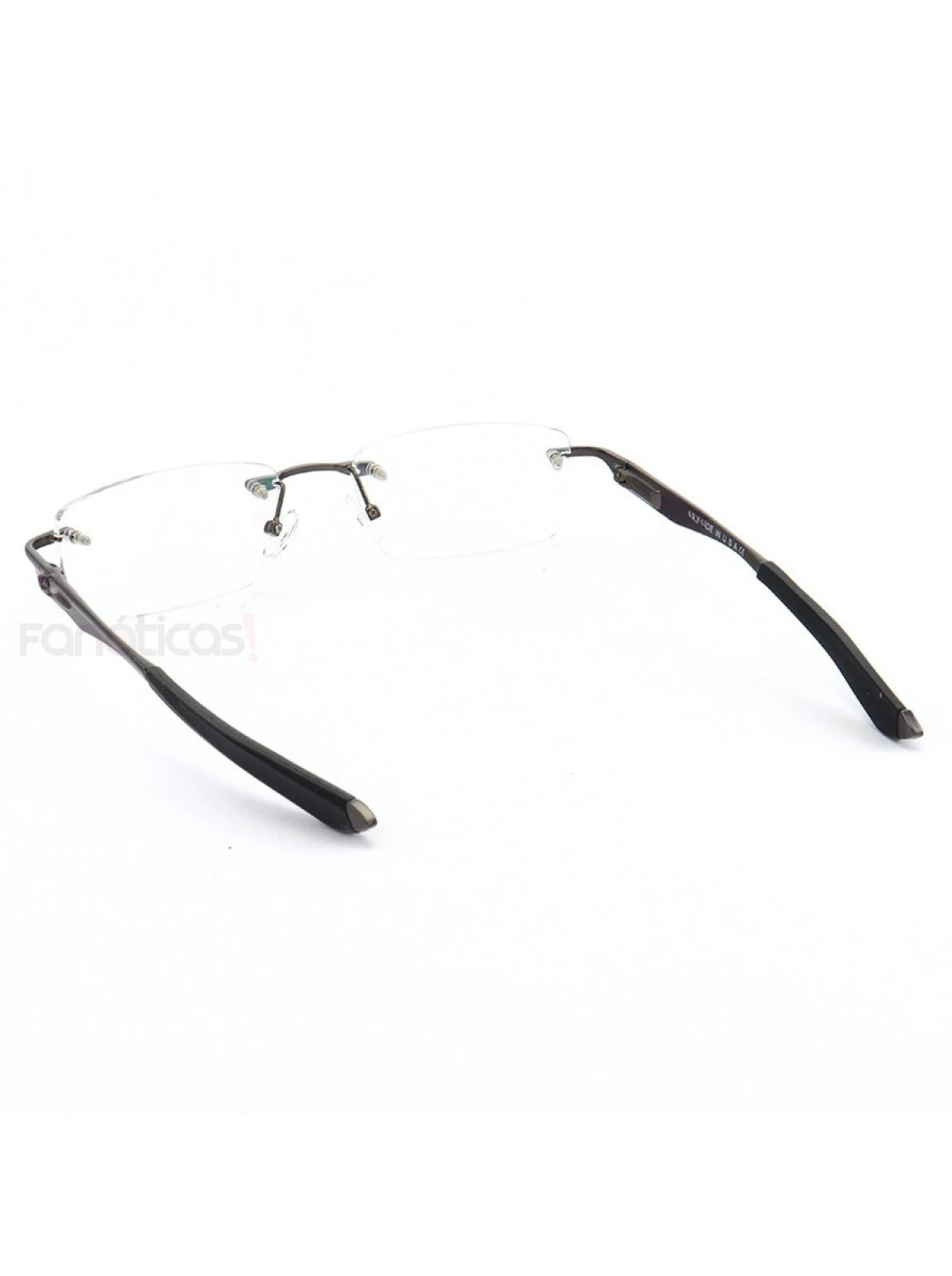 Armação de Óculos Flutuante Sem Aro Wingfold Grafite