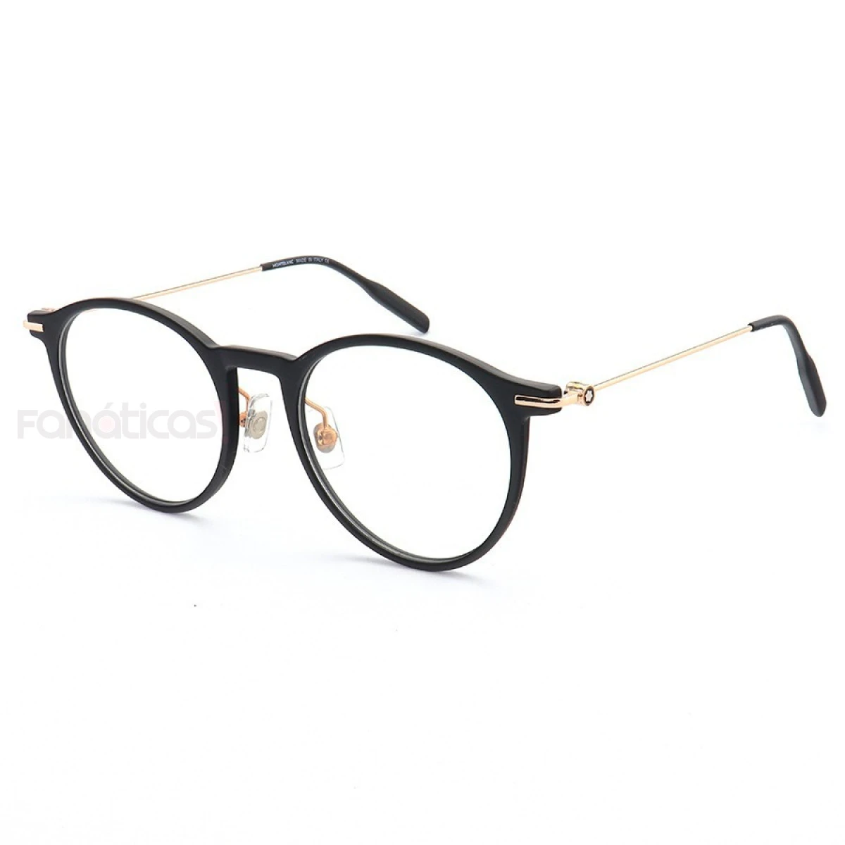 Armação de Óculos Redondo MB0090 Preto