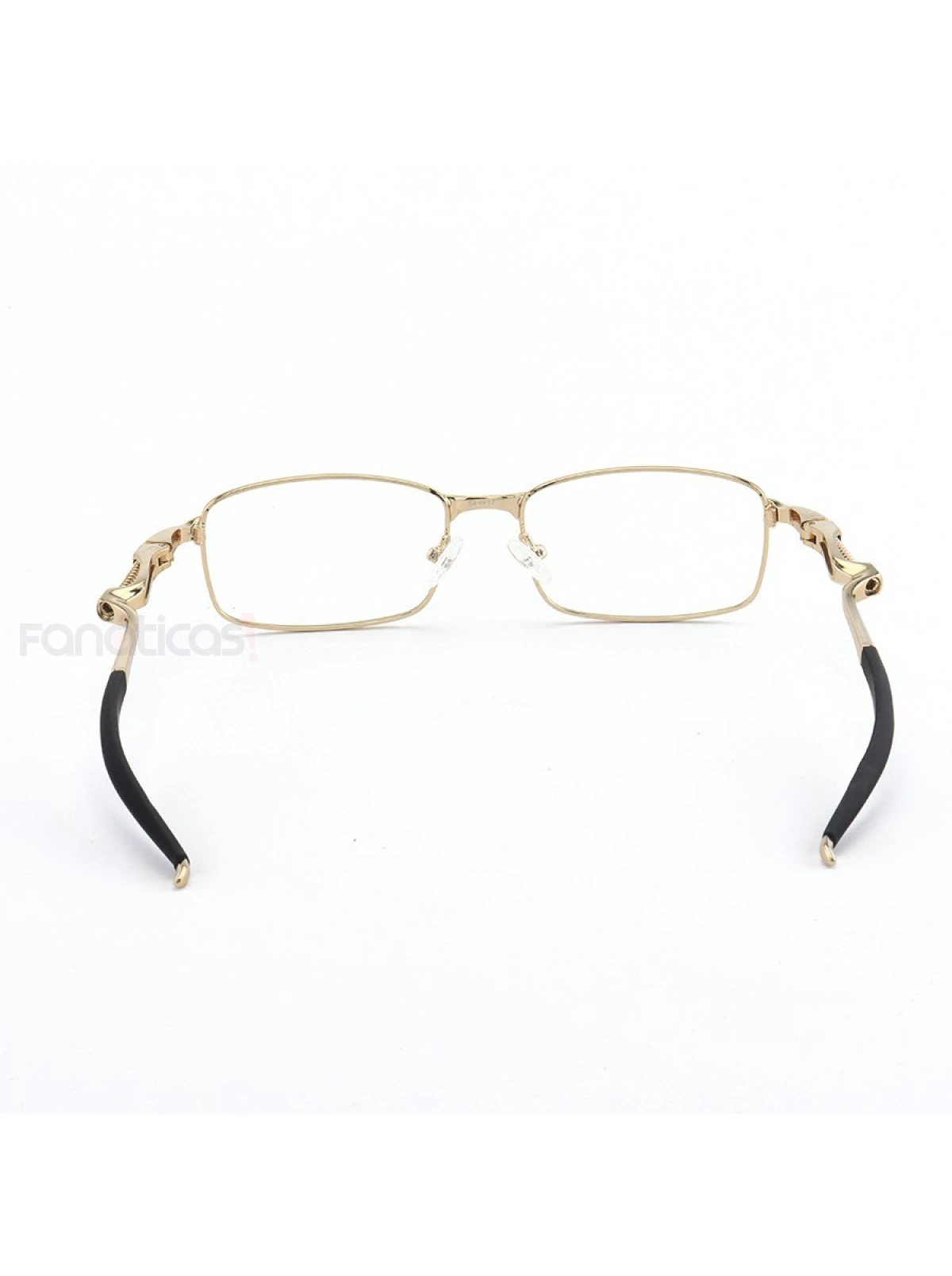 Armação de Óculos Retangular Coilover Molinha Fechado OX5043 Dourado