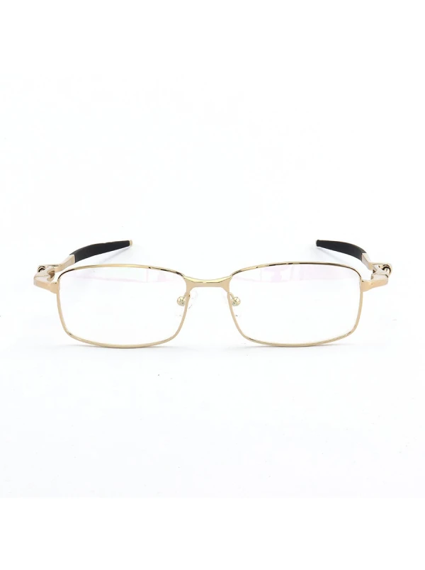 Armação de Óculos Retangular Coilover Molinha Fechado OX5043 Dourado