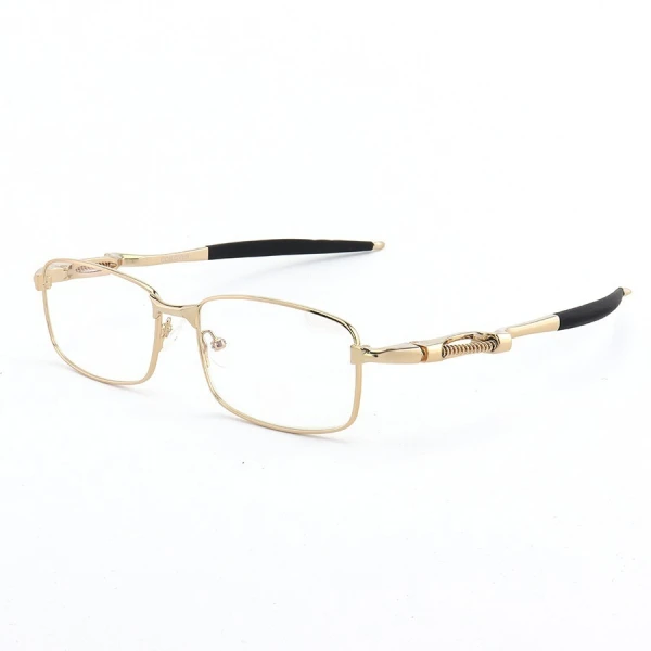 Armação de Óculos Retangular Coilover Molinha Fechado OX5043 Dourado