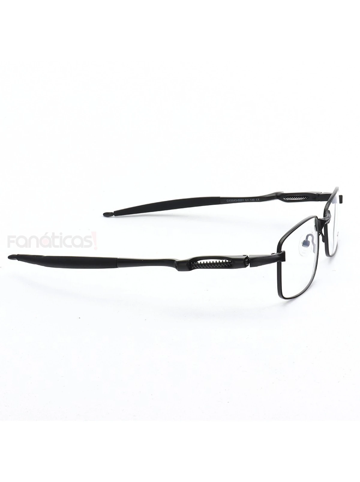 Armação de Óculos Retangular Coilover Molinha V2 Fechado OX5043 Preto