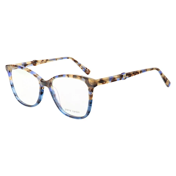 Armação de Óculos Quadrada  PC8470 Azul Tartaruga