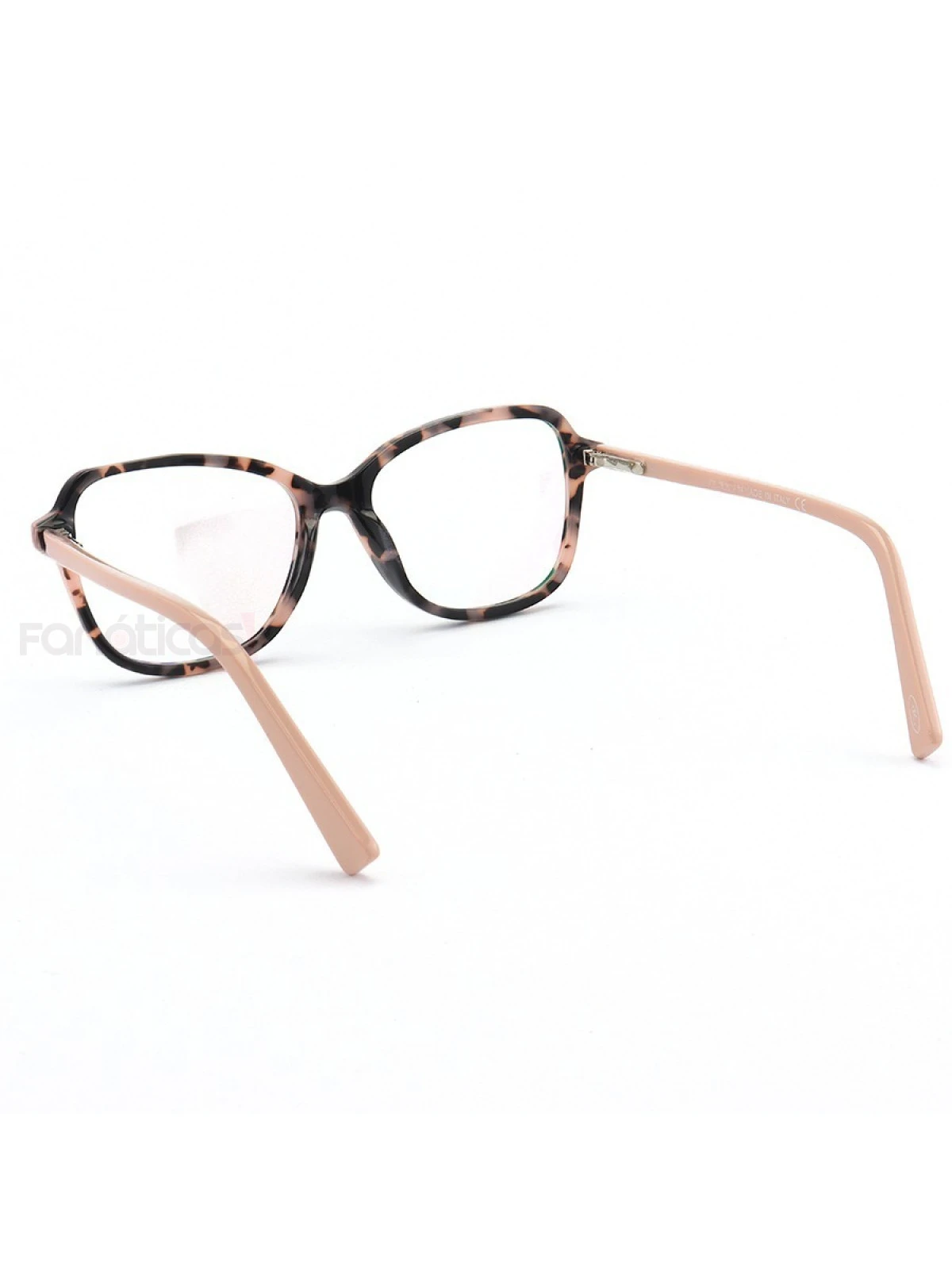 Armação de Óculos Quadrado TF2211 Rosa Tartaruga