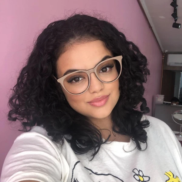 Armação de Óculos Redondo TH1451 Nude