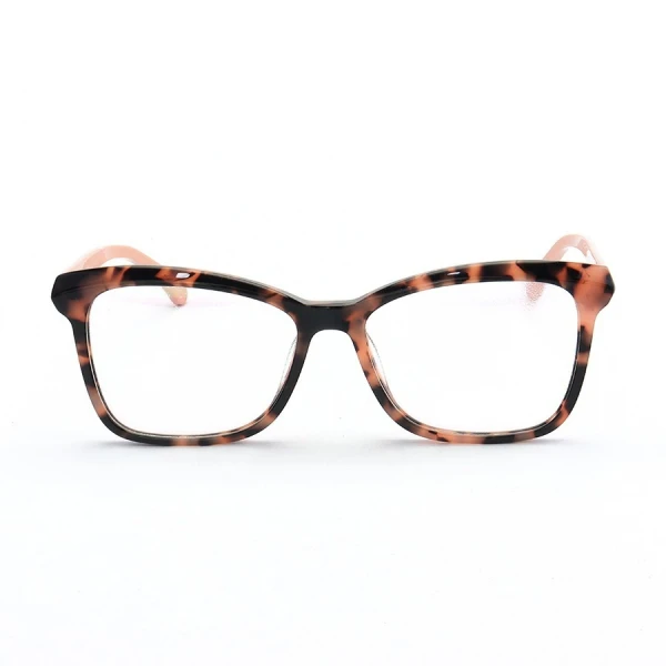 Armação de Óculos Quadrada CH3353 Rosa Tartaruga