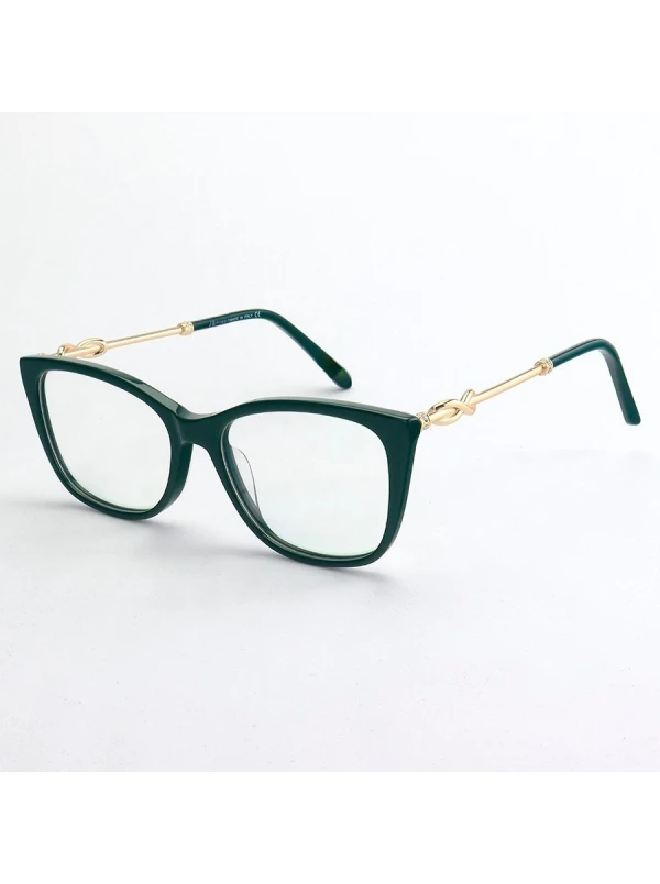 Armação de Óculos Quadrada TF2163 Verde