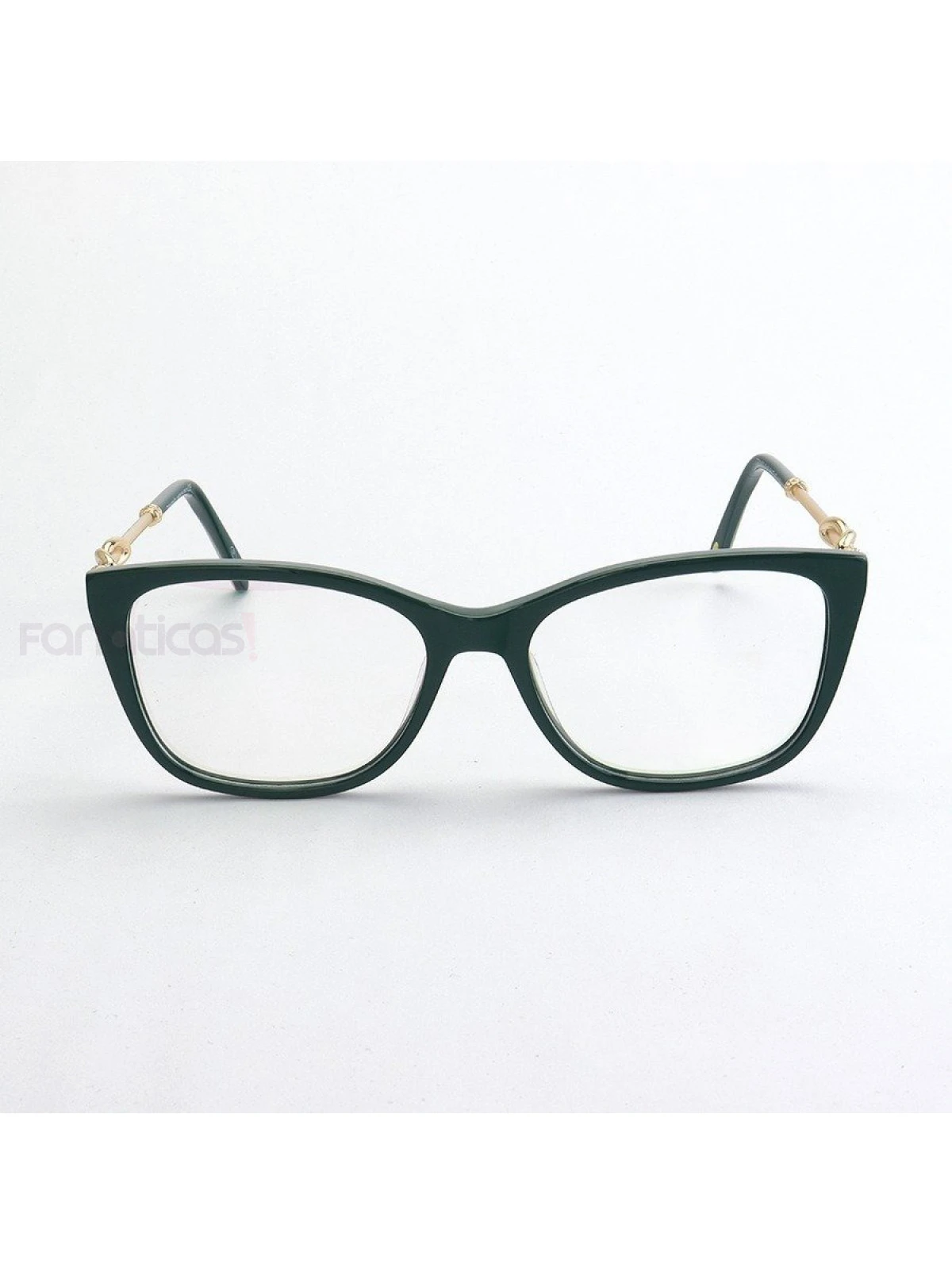 Armação de Óculos Quadrada TF2163 Verde