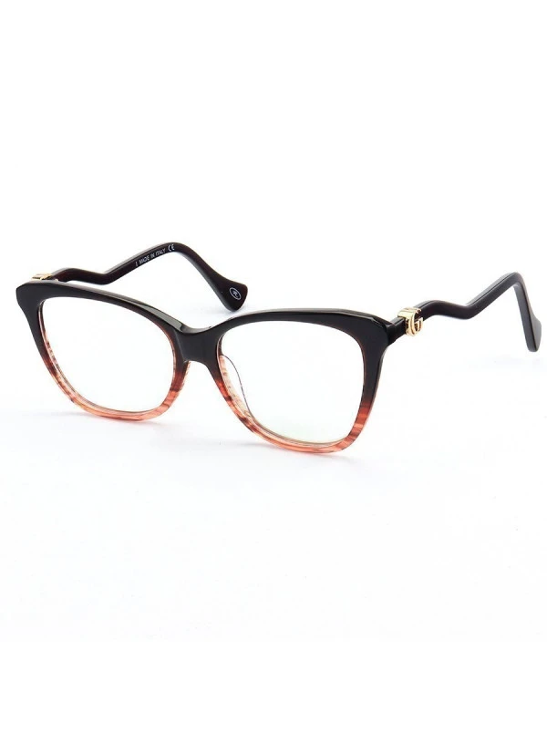 Armação de Óculos Quadrado GG10120 Preto Degrade