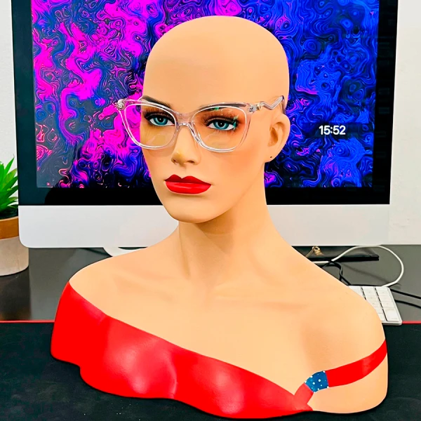 Armação de Óculos Quadrado GG10120 Transparente