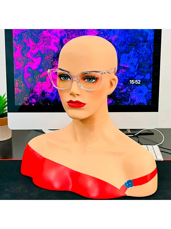 Armação de Óculos Quadrado GG10120 Transparente